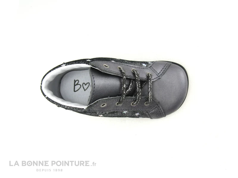 Bopy ZENUI Gris - Etoiles - Chaussure Montante BEBE Fille 8 Bopy ZENUI Gris - Etoiles - Chaussure Montante BEBE Fille – Image 6