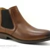 Redskins PAPYRUS Cognac - Boots Chelsea Homme Avec Zip