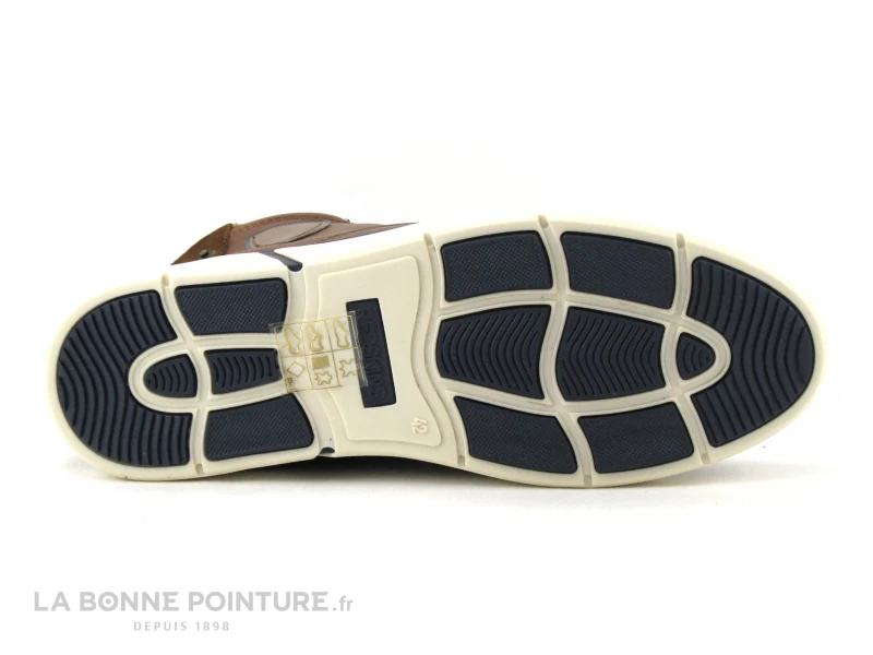 Redskins ZLATAN Cognac Marine - Chaussure Montante Homme 9 Redskins ZLATAN Cognac Marine - Chaussure Montante Homme – Image 7