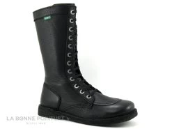 Kickers MEETKIKNEW 444316-50 Noir - Bottine Lacet