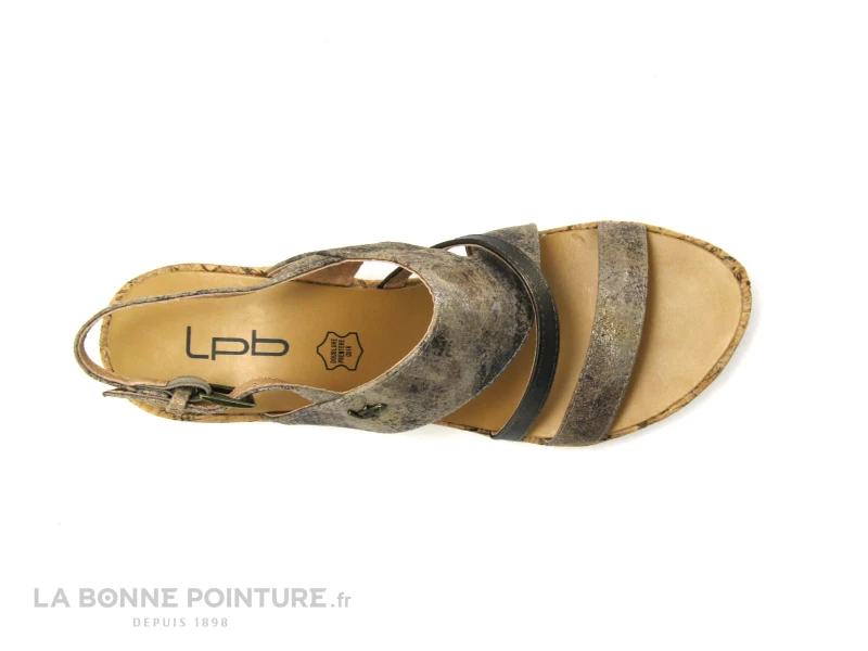 Les Ptites Bombes JULIETTE Compense Taupe Nu-pieds 8 Les Ptites Bombes JULIETTE Compense Taupe Nu-pieds – Image 6