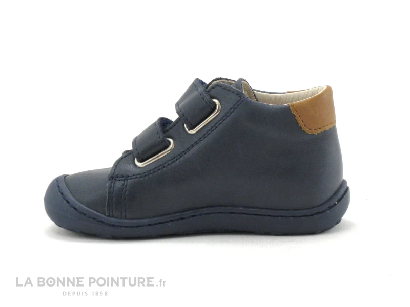 Bopy JICHEL Marine - Camel - 2 Velcros - Botillon BEBE 5 Bopy JICHEL Marine - Camel - 2 Velcros - Botillon BEBE – Image 3