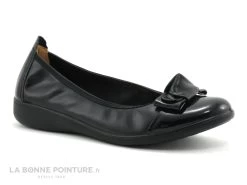 INEA Camelia Noir Bout Verni Ballerine