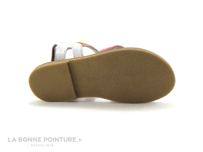 Wipop REGENCE Argent Rose - Miroirs - Nu-pieds Fille 6 Wipop REGENCE Argent Rose - Miroirs - Nu-pieds Fille – Image 4