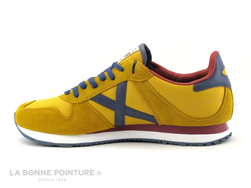 Munich MASSANA 435 Jaune Bleu Bordeaux - Basket Ville Homme 5 Munich MASSANA 435 Jaune Bleu Bordeaux - Basket Ville Homme – Image 3