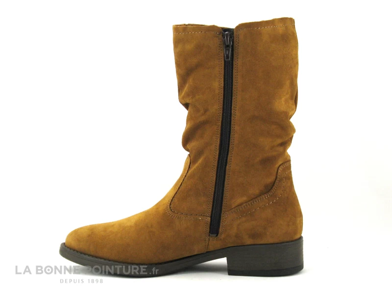 Tamaris 1-25480-27 Cognac - Bottine Femme Marron Clair 5 Tamaris 1-25480-27 Cognac - Bottine Femme Marron Clair – Image 3