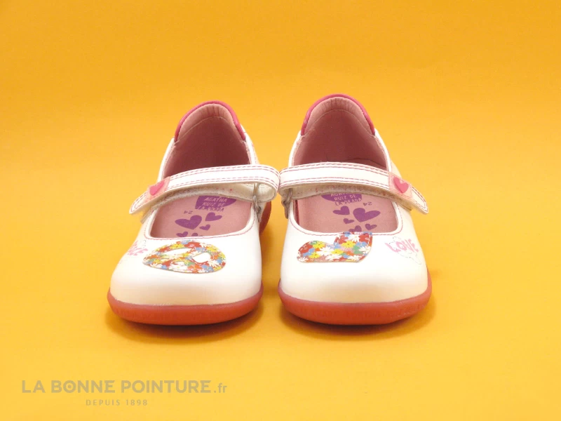 Agatha Ruiz De La Prada 172935 Blanco Peace And Love - Ballerine 4 Agatha Ruiz De La Prada 172935 Blanco Peace And Love - Ballerine – Image 2