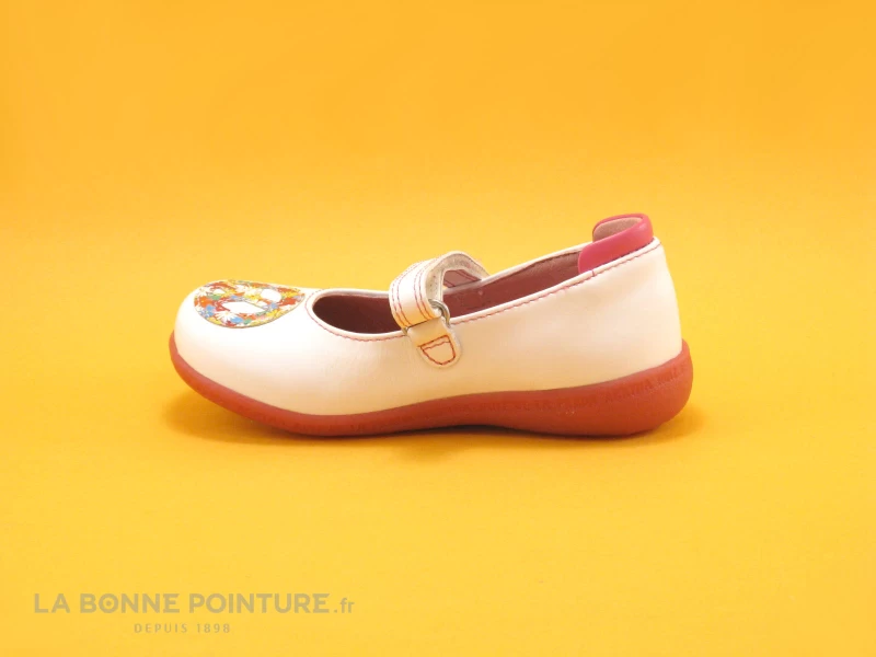 Agatha Ruiz De La Prada 172935 Blanco Peace And Love - Ballerine 5 Agatha Ruiz De La Prada 172935 Blanco Peace And Love - Ballerine – Image 3