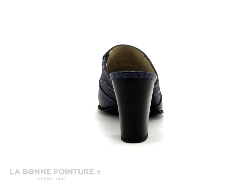 Vidi Studio BACOURT - Lizard Grey Blue - Sabot Pointu - Talon Haut 6 Vidi Studio BACOURT - Lizard Grey Blue - Sabot Pointu - Talon Haut – Image 4