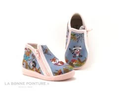 Bellamy VENISE Foret Bleu - Chausson Montant BEBE