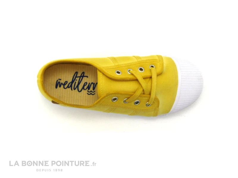 CM Mediterranea - 435 57003100 - Jaune - Tennis Toile 5 CM Mediterranea - 435 57003100 - Jaune - Tennis Toile – Image 3