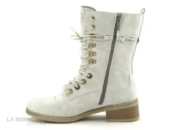 Mustang 1402 501 203 Glace - Bottine Blanche Femme 11 Mustang 1402 501 203 Glace - Bottine Blanche Femme -Skechers Boutique cd24607c73b9e66c561f35ea11d5d5ef img 3318.jpg 175748