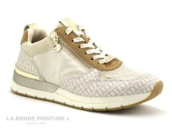 Tamaris 1-23732-29 Ivory - Nut Comb - Basket Femme Blanc Casse