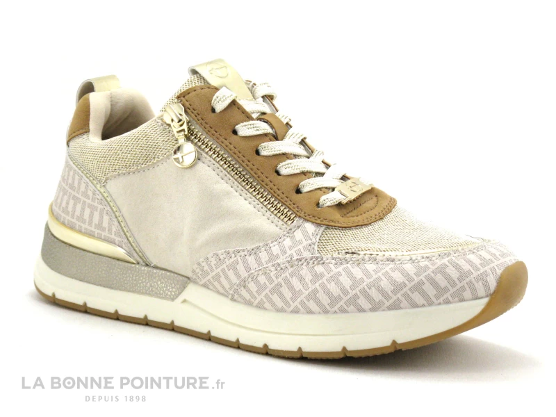 Tamaris 1-23732-29 Ivory - Nut Comb - Basket Femme Blanc Casse 3 Tamaris 1-23732-29 Ivory - Nut Comb - Basket Femme Blanc Casse