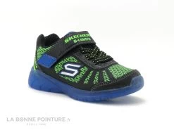 Skechers Light ILLUMI Black Blue Lime - 401520N - Basket Led -Skechers Boutique cd24607c73b9e66c561f35ea11d5d5ef img 3613.jpg 151405