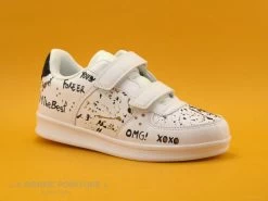 Petit Genie ES4075J Blanc - Tachetee Noir Et Jaune - Basket Velcro Fille -Skechers Boutique cd24607c73b9e66c561f35ea11d5d5ef img 3644.jpg 151538