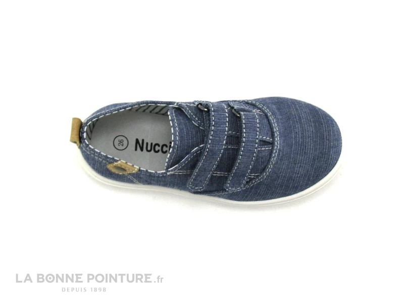 Nucci Kids FD2863B - Jeans - Tennis Toile - Velcros - GARCON 5 Nucci Kids FD2863B - Jeans - Tennis Toile - Velcros - GARCON – Image 3