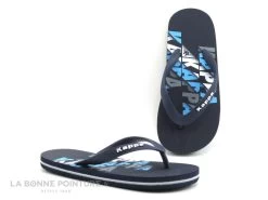 Kappa ALDAN Kid 3032IE0 Bleu Marine - Tong GARCON