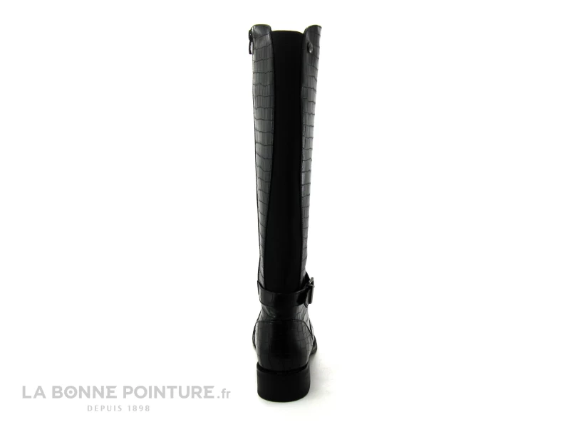 LPB ARINA Noir Croco - Botte Femme CH04BT009 6 LPB ARINA Noir Croco - Botte Femme CH04BT009 – Image 4