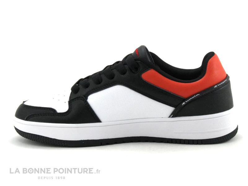 Champion REBOUND 2-0 Low S21906-CHA-KK003 - Noir Blanc Rouge - Basket H 5 Champion REBOUND 2-0 Low S21906-CHA-KK003 - Noir Blanc Rouge - Basket H – Image 3