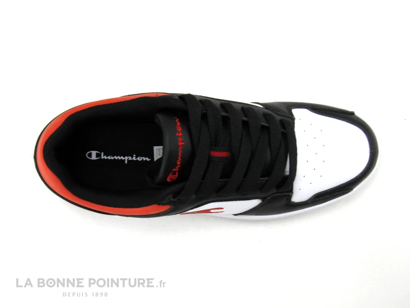 Champion REBOUND 2-0 Low S21906-CHA-KK003 - Noir Blanc Rouge - Basket H 8 Champion REBOUND 2-0 Low S21906-CHA-KK003 - Noir Blanc Rouge - Basket H – Image 6