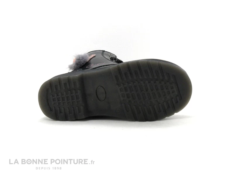 Chipie 546 04 002 Noir Verni - Couronne Rose - Boots Fille 6 Chipie 546 04 002 Noir Verni - Couronne Rose - Boots Fille – Image 4