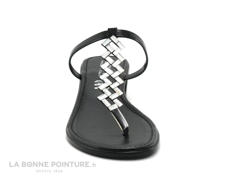 Cerutti 19262 Noir Entre-doigts Talon Carre 4 Cerutti 19262 Noir Entre-doigts Talon Carre – Image 2