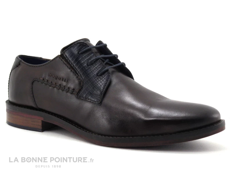 Bugatti 311-64612-3511 - Brown Dark Blue - Chaussure Habillee Marron 3 Bugatti 311-64612-3511 - Brown Dark Blue - Chaussure Habillee Marron