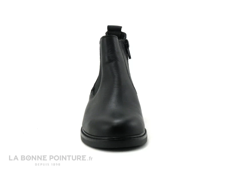 Bopy SELISOU Noir - Boots Chelsea Fille Avec Zip 4 Bopy SELISOU Noir - Boots Chelsea Fille Avec Zip – Image 2