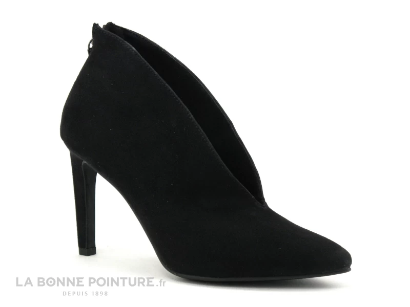 Marco Tozzi 2-25019-25 Black - Escarpin Montant Talon Haut - Zip 6 Marco Tozzi 2-25019-25 Black - Escarpin Montant Talon Haut - Zip – Image 5