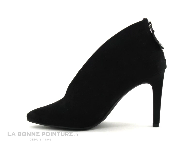 Marco Tozzi 2-25019-25 Black - Escarpin Montant Talon Haut - Zip 4 Marco Tozzi 2-25019-25 Black - Escarpin Montant Talon Haut - Zip – Image 3