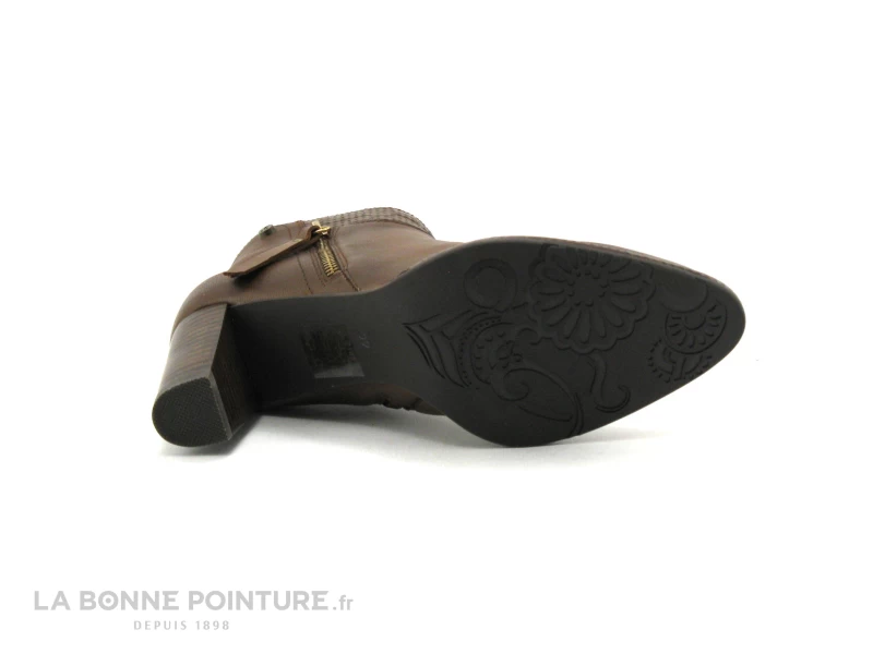 Fugitive GALIS Gold Marron Boots Zip 9 Fugitive GALIS Gold Marron Boots Zip – Image 7