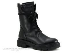 Marco Tozzi 2-25287-29 Noir - Bottine Femme Semelle Epaisse Noire
