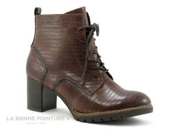 Marco Tozzi 2-25219-27 Cognac Struct - Bottine Marron Talon Large -Skechers Boutique cd24607c73b9e66c561f35ea11d5d5ef img 4620.jpg 165432