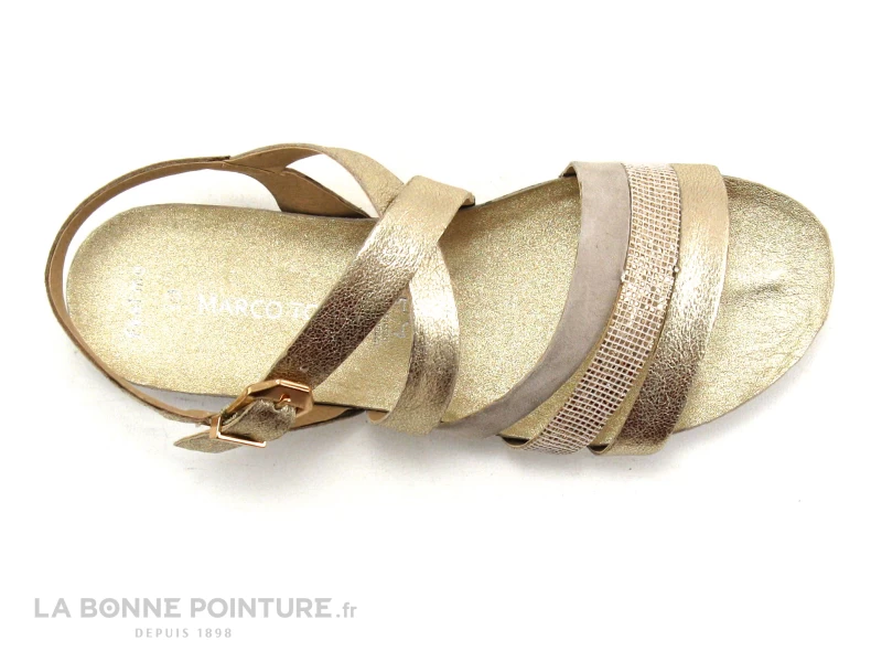 Marco Tozzi Premio - 2-28406-22 - Platine - Sandale Femme 8 Marco Tozzi Premio - 2-28406-22 - Platine - Sandale Femme – Image 6