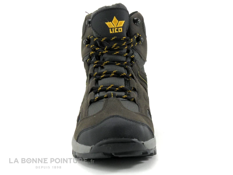 Lico EAGAR HIGH Marron Orange - Boots Randonnee Homme 4 Lico EAGAR HIGH Marron Orange - Boots Randonnee Homme – Image 2