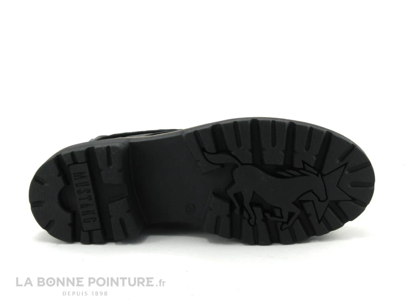 Mustang 1437 503 9 Noir - Bottine Noire Avec Semelle Crantee 9 Mustang 1437 503 9 Noir - Bottine Noire Avec Semelle Crantee – Image 7