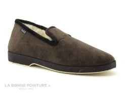 Saez VIRGINIA 001 Marron - Pantoufle Homme