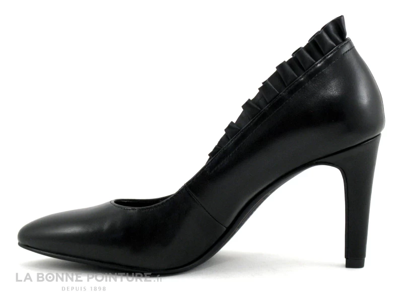 Tamaris 1-22441-21 - Noir - Fronces - Escarpin Talon Haut 5 Tamaris 1-22441-21 - Noir - Fronces - Escarpin Talon Haut – Image 3