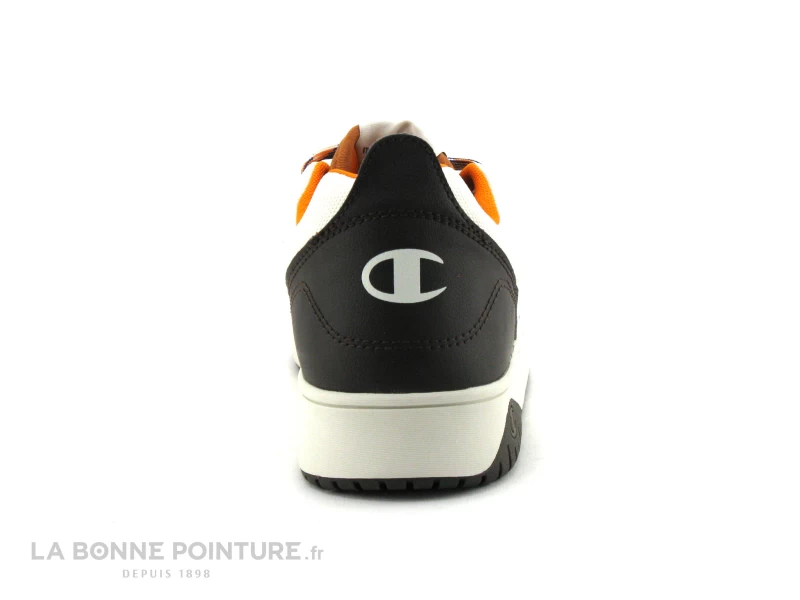 Champion ROYAL Nu Pop Low S21973 - Basket - Blanc Marron Orange 6 Champion ROYAL Nu Pop Low S21973 - Basket - Blanc Marron Orange – Image 4