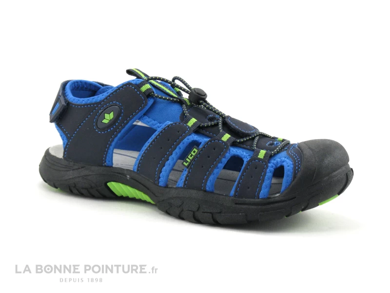 Lico 470111 NIMBO Bleu Lemon - Sandale Sport GARCON 7 Lico 470111 NIMBO Bleu Lemon - Sandale Sport GARCON – Image 5