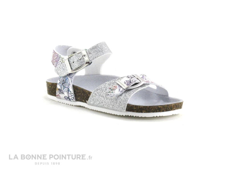 Biomodex 1846 Glitter Argent - Sandale Fille 3 Biomodex 1846 Glitter Argent - Sandale Fille