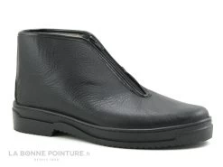 Skechers Boutique 29 Moran's TORRO Boots Cuir Noir Fermeture éclair