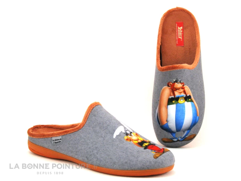 Maison Espadrille ASTERIX A15H Orange - Pantoufle Mule Homme 6 Maison Espadrille ASTERIX A15H Orange - Pantoufle Mule Homme – Image 4