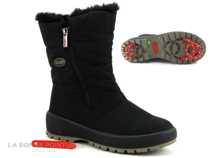 Olang GRACE Noir - OC System - Crampons Retractables - Botte Neige 3 Olang GRACE Noir - OC System - Crampons Retractables - Botte Neige