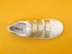 Bopy SAKOVEL Blanc Or - Basket Fille 3 Velcros 14 Bopy SAKOVEL Blanc Or - Basket Fille 3 Velcros -Skechers Boutique cd24607c73b9e66c561f35ea11d5d5ef img 5941.jpg 166692