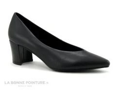 Marco Tozzi 2-22419-20 Black - Escarpin Noir Pointu - Talon Incurve