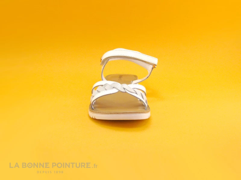 Kickers BETTY Blanc - 694790-30-3 - Nu-pieds Fille 4 Kickers BETTY Blanc - 694790-30-3 - Nu-pieds Fille – Image 2