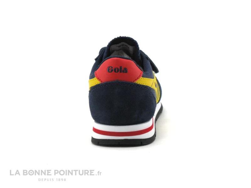 Gola DAYTONA Strap - CKA159EY - Marine Jaune - Basket Velcro GARCON 6 Gola DAYTONA Strap - CKA159EY - Marine Jaune - Basket Velcro GARCON – Image 4