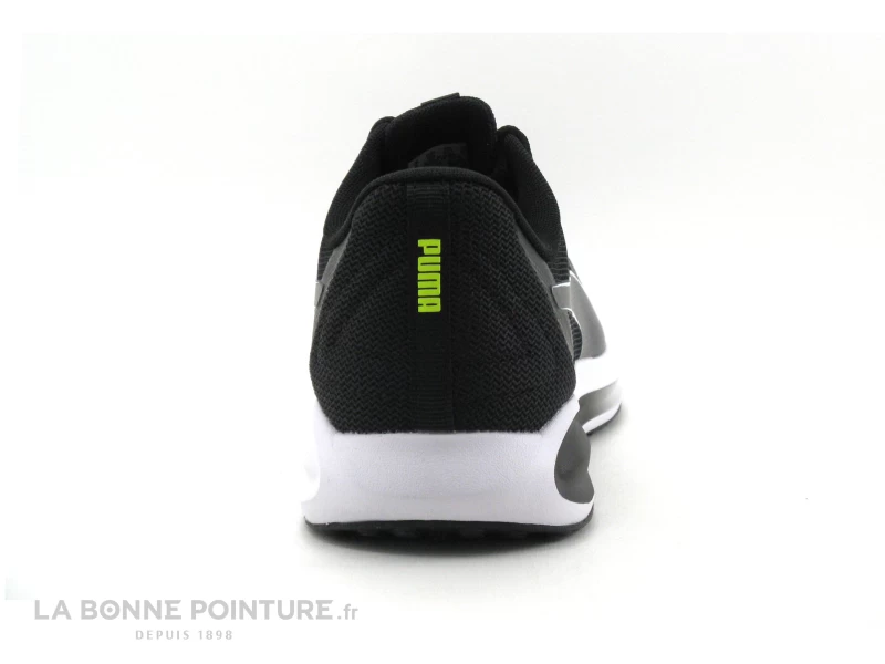 Puma JR Twitch Runner Blk Wht - 384537 - Basket Noire 6 Puma JR Twitch Runner Blk Wht - 384537 - Basket Noire – Image 4